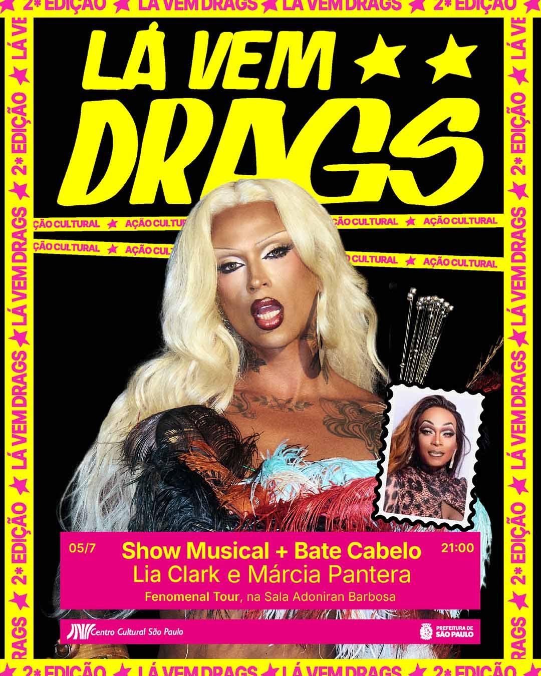 Lá Vem Drags 3
